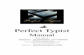 Perfect Typistperfecttypist.com/Manual.pdfActive Font Names Select an English font name on ’English’ Dropdown set a Font point size. Select a Bangla font name on ’Bangla’ Dropdown