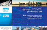 First Annual Subsea Technical Conference 17 - 19 … registration final 04-11...Platinum Sponsor: 17–19 February 2009 – Perth Convention Exhibition Centre The SUT conference is