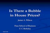 Is There a Bubble in House Prices? - Haas School of Business House Prices Bubbling... · Is There a Bubble in House Prices? ... Would irrational exuberance keep the bubble going?