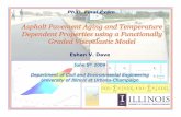 Asphalt Pavement Aging and Temperature Dependent ... Pavement Aging and Temperature Dependent Properties using a Functionally ... Pavement Analysis and Design ... (Ch. 4)Based Implementation