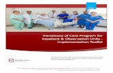 Transitions of Care Program for Inpatient & Observation ... Toolkit Version... · TOC Program for Inpatient & Observation Units Implementation Toolkit ... Alyeah Ramjit Suffolk ...