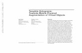 Tangible Holograms: Towards Mobile Physical Augmentation ...  Holograms: Towards Mobile Physical Augmentation of Virtual Objects Beat Signer WISE Lab ... A perfect hologram