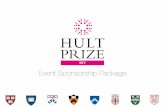 HPI Official Event Sponsorship Package - Hult Prize Ivyhultprizeivy.org/docs/HPI Official Event Sponsorship Package.pdf · Hult Prize Ivy is the world's most prestigious platform