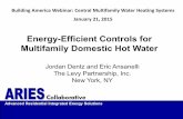 Energy-Efficient Controls for Multifamily Domestic Hot Water · Advanced Residential Integrated Energy Solutions Building America Webinar: Central Multifamily Water Heating Systems