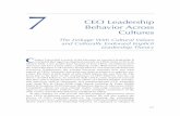 CEO Leadership Behavior Across Cultures - SAGE … · Chapter 7 CEO Leadership Behavior Across Cultures 195 ... dimension of the CLT profile is “visionary”; ... CLT. Leadership