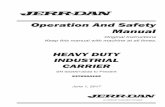 Operation And Safety Manual - Jerr-Dan · Read this manual and the Operation and Safety Manual provided with other equipment thoroughly prior to starting operation. This manual is