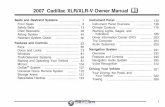 2007 Cadillac XLR/XLR-V Owner Manual M - Dealer cdn. · PDF file · 2013-05-062007 Cadillac XLR/XLR-V Owner Manual M RQUPI,D3RLURQGYLEH \G 1. Service and Appearance Care ... This