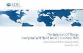 The Internet Of Things Everyone Will Need An IoT …demo.idg.com.au.s3.amazonaws.com/cio/ciosummit/VernonTurnerIDC.… · The Internet Of Things Everyone Will Need An IoT ... IDC,