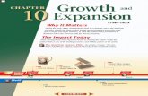 Growth and Expansion - Your History Site American Journey/chap10.pdf · CHAPTER 10 Growth and Expansion 1790 1800 ... leading economic and military powers in the world. The American