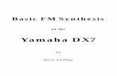 Yamaha DX7 - Flite Media - Web Design, IT Support, Music, … ·  · 2006-09-04Introduction This booklet was written to help students to learn the basics of linear FM synthesis and
