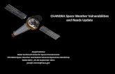CHANDRA Space Weather Vulnerabilities and Needs … Minow NASA Technical Fellow for Space Environments 7th NASA Space Weather and Robotic Mission Operations Workshop NASA GSFC , 29-30
