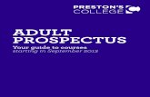 Adult Course Guide - Preston's College · AAT Unit - Level 4 AAT Unit - Level 4 (2 Units) ... Business - BTEC Level 3 Extended Diploma ... Catering & Hospitality