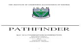 PATHFINDER - ICAN - Welcome to Institute of Chartered …icanig.org/ican/documents/Pathfinder-MAY-2016-Found… ·  · 2016-09-22PATHFINDER . MAY 2016 ... Examiners‟ Reports. 1