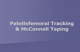 Patellofemoral Tracking & McConnell Tapingbehrensb/documents/PatellofemoralTa… ·  · 2013-03-07Patellofemoral Tracking Disorder Commonly described as having anterior knee pain.
