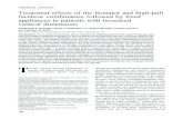 ORIGINAL ARTICLE Treatment effects of the bionator and ... · ORIGINAL ARTICLE Treatment effects of the bionator and high-pull facebow combination followed by ﬁxed appliances in