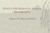 PERT/CPM Models for Project Management - Cal Polyagribusiness.calpoly.edu/shurley/agb435/agbus-435-lec9-w11.pdfPERT/CPM Models for Project Management Chapter 16: ... PERT/CPM PERT