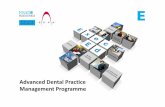Advanced Dental Practice Management Programme · 2 1. introduction 2. objectives and targets 3. methodology 4. content 5. programme director 6. esade 7. ¿why esade business school?