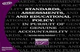 Standard, Assessments, and Educational Policy: In … · 1 STANDARDS, ASSESSMENTS, AND EDUCATIONAL POLICY: IN PURSUIT OF GENUINE ACCOUNTABILITY Linda Darling-Hammond Stanford University