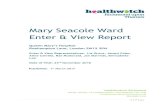 Mary Seacole Ward Enter & View Report · 1 | P a g e Mary Seacole Ward Enter & View Report Queen Mary’s Hospital Roehampton Lane, London SW15 5PN Enter & View Representatives: Liz
