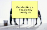 Conducting a Feasibility Analysis - VIUBlogswordpress.viu.ca/fenix/files/2016/06/Feasibility.pdf · Feasibility Analysis Chapter 6: ... Feasibility Analysis !!Determines the degree
