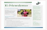 JANHIT FOUNDATION ïS JANAURY t r4 ISSUE E-Newsletter Foundation... · E-Newsletter JANHIT FOUNDATION ïS ... (Lucknow), Janhit Foundation ... A few of the residents were also recommended