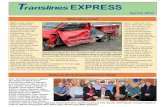 Translines EXPRESS - ksdot.org · National Work Zone Awareness Week ... Translines Express? Please e-mail your suggestions to ... assignment from their
