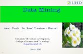 Data Mining - Associate Prof. Dr. Raed I. Hamedraedh.weebly.com/uploads/1/3/4/6/13465115/lectures_of… ·  · 2016-12-04Points to Cover Problem: Heterogeneous Information Sources