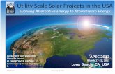 Utility Scale Solar Projects in the USA - psma.com 05, 2013 · Utility Scale Solar Projects in the USA ... Mexico City | Tokyo E: awelczeck ... 4/5/2013 Confidential Property of CPG