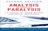Analysis Without Paralysis - pearsoncmg.comptgmedia.pearsoncmg.com/images/9780133101027/samplepages/... · Analysis without paralysis : ... Chapter 12 SWOT Analysis ... Director of