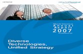 Annual Reports - hitachi-chem.co.jp · Cert no. SGS-COC-003149 Diverse Technologies, Unified Strategy 2007 Year ended March 31, 2007 Annual Report Hitachi Chemical HITACHI CHEMICAL