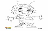 jay - Beat Bugs loves exploring the garden on his skateboard. Draw all the cool objects he sees on his ride.