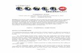 POWERBALL RULES PART I - ADMINISTRATION - Vermont Lottery ... · Page 1 of 27 POWERBALL RULES These rules are effective with the drawing on February 3, 2016 PART I - ADMINISTRATION
