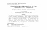 Biogeography Based Optimization for Unit Commitment … · Biogeography Based Optimization for Unit Commitment with Wind Farms . ... [5], branch-and bound [6], Lagrangian Relaxation