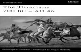 The Thracians 700BC-AD46 Military... · Men-at-Arms 360 The Thracians OSPREY PUBLISHING 700 BC - Christopher Webber Series editor Windrow • Illustrated by Angus McBride