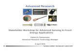Stakeholder Workshop for Advanced Sensing In Fossil Energy Applications Library/Events/2010/fea/AR... · Stakeholder Workshop for Advanced Sensing In Fossil Energy Applications ...