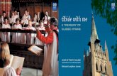 Abide with me Booklet - buywell.com · Ralph Vaughan Williams 872-1958; ... Borthwick’s translation was published in ... $ Abide with me Abide with me ...