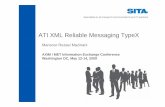 ATI XML Reliable Messaging TypeX - aixm.aeroaixm.aero/sites/aixm.aero/files/imce/library/2009_AIXM_Met_Conf/... · ATI XML Reliable Messaging TypeX ... future format Dynamic ... TypeX
