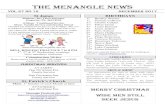 THE MENANGLE NEWS · THE MENANGLE NEWS Vol 27 No 12 ... Jeff McGill From Camden Advertiser Wollondilly, Campbelltown and Camden councils all oppose new housing estates at historic