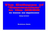 The Collapse of ‘Communism’ in the USSR · The Collapse of ‘Communism’ in the USSR. Its Causes and Significance . Doug Lorimer Resistance Books