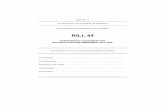 BILL 44 - Legislative Assembly of Alberta ·  · 2012-03-161 Bill 44 BILL 44 2009 HUMAN RIGHTS, CITIZENSHIP AND MULTICULTURALISM AMENDMENT ACT, 2009 ... 16 Section 22(1)(c) is amended