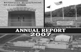 2007 ANNUAL REPORT - Tennessee Year 2006 – 2007 Annual Report ... great deal over the past year. ... Fiscal year 2006-2007 was extremely successful for the Department.
