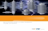 Bowthorpe EMP LV/MV Outdoor Surge Arresters · All our arrester production facilities have implemented QC ... Protection of MV networks and equipment from lightning and switching