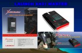 LAUNCH X431 MASTER - mitinka.com X431 master.pdf · It's faster to communicate with cars than X-431 by integrated structure to save time in work. It can test most of cars by using