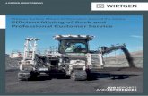 Wirtgen Surface Miners in Operation Around the Globe ... · Wirtgen Surface Miners in Operation Around the Globe. Efficient Mining of Rock and Professional Customer Service JOBREPORTS