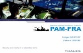 PAM FRA - World ATM Congress · ATC Display System Track reports 4 ... MAGS is compliant to PAM FRA Requirements. ... ADS-B & Radars RADAR WAM ADS-B Surveillance