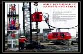 MKT HYDRAULIC AUGER SYSTEMS -   HYDRAULIC AUGER SYSTEMS ... Inc. 1198 Pershall Rd â€¢ St. Louis, ... HYDRAULIC AUGER HA-18A and HVA-40 Hydraulic Auger Specifications