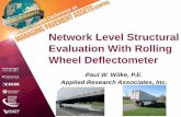 Network Level Structural Evaluation With Rolling Wheel ... · Asphalt Institute equation for Benkelman Beam ... 16 test sites -detailed data ...