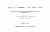 SPOILS MANAGEMENT PLAN - Vermontdec.vermont.gov/sites/dec/files/co/pfoa/documents/2017.1108.Spoils... · This Spoils Management Plan provides for the ... to be serviced by the Town