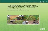 Promoting the Growth and Development of Smallholder … · FAO PLANT PRODUCTION AND PROTECTION PAPER 201 ISSN 0259-2517 Promoting the Growth and Development of Smallholder Seed Enterprises