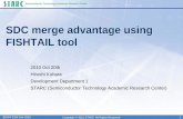 SDC merge advantage using FISHTAIL toolfishtail-da.com/whitepaper/STARC_Mode_Merging.pdf · zConverged to 1 equivalent SDC file from multiple input SDC files {Possible to verify merge